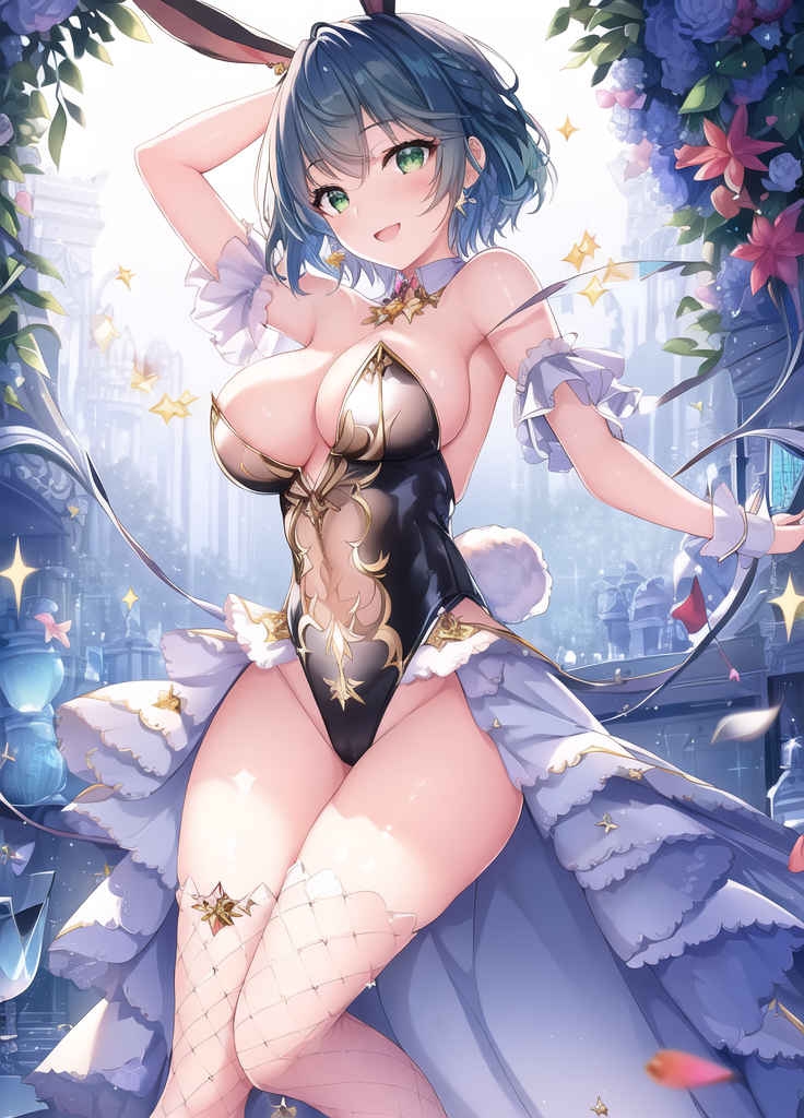 きらめくバニーガールの世界