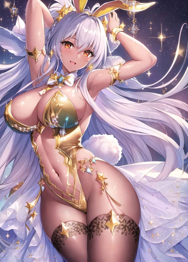 きらめくバニーガールの世界