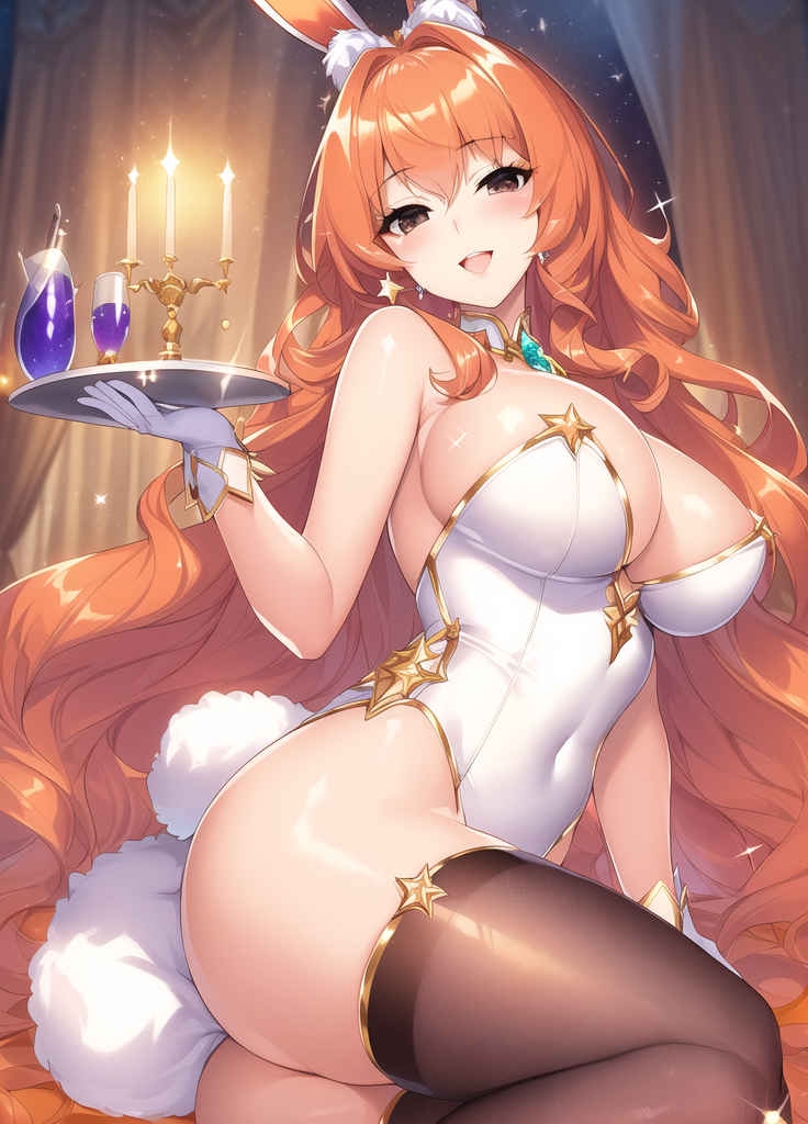 きらめくバニーガールの世界