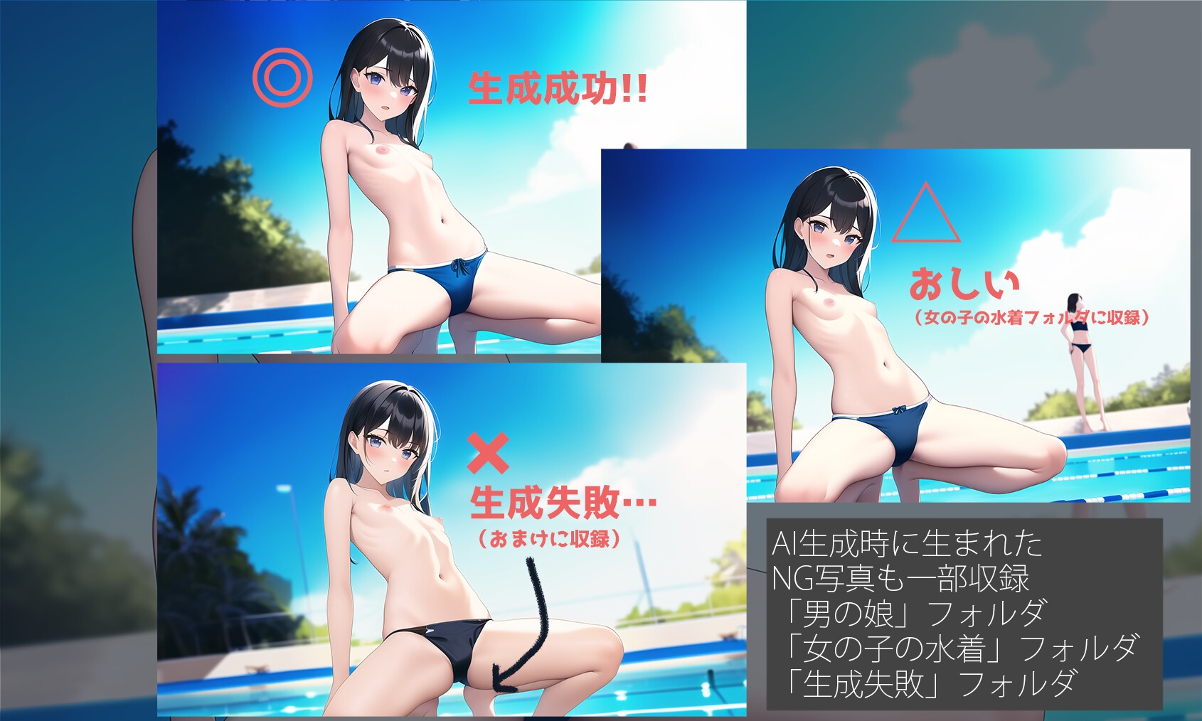 【激フェチ!】女の子だけど男子の水着穿きたいの