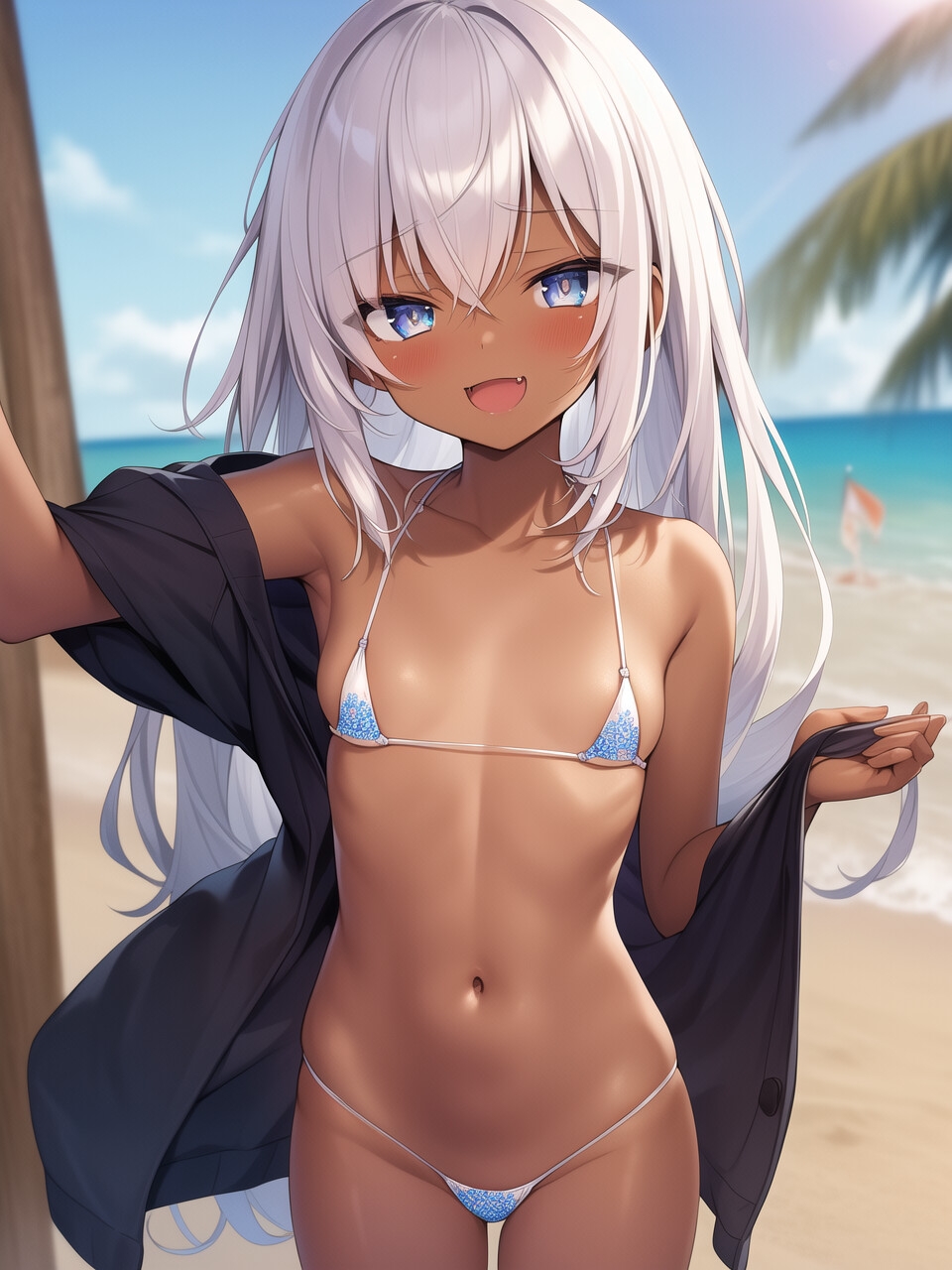 【メスガキ・コレクション】褐色メスガキ CG集