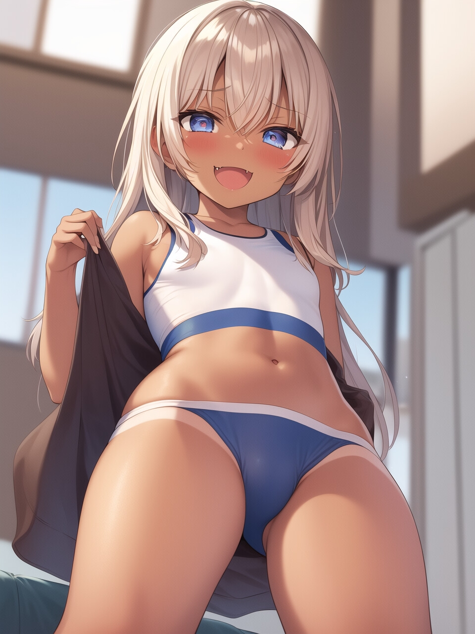 【メスガキ・コレクション】褐色メスガキ CG集