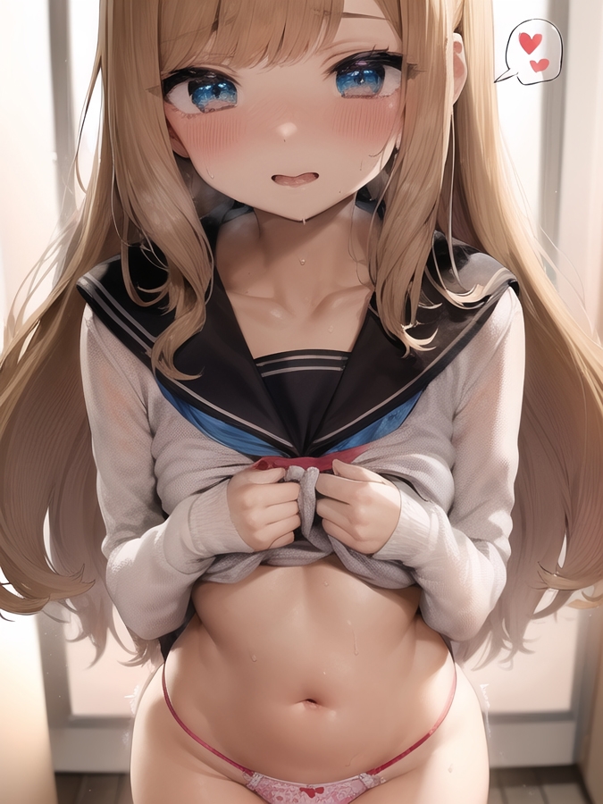 感度100倍ビクビクマン【金髪×制服編】