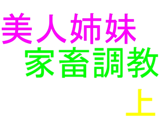 美人姉妹 家畜調教 上巻