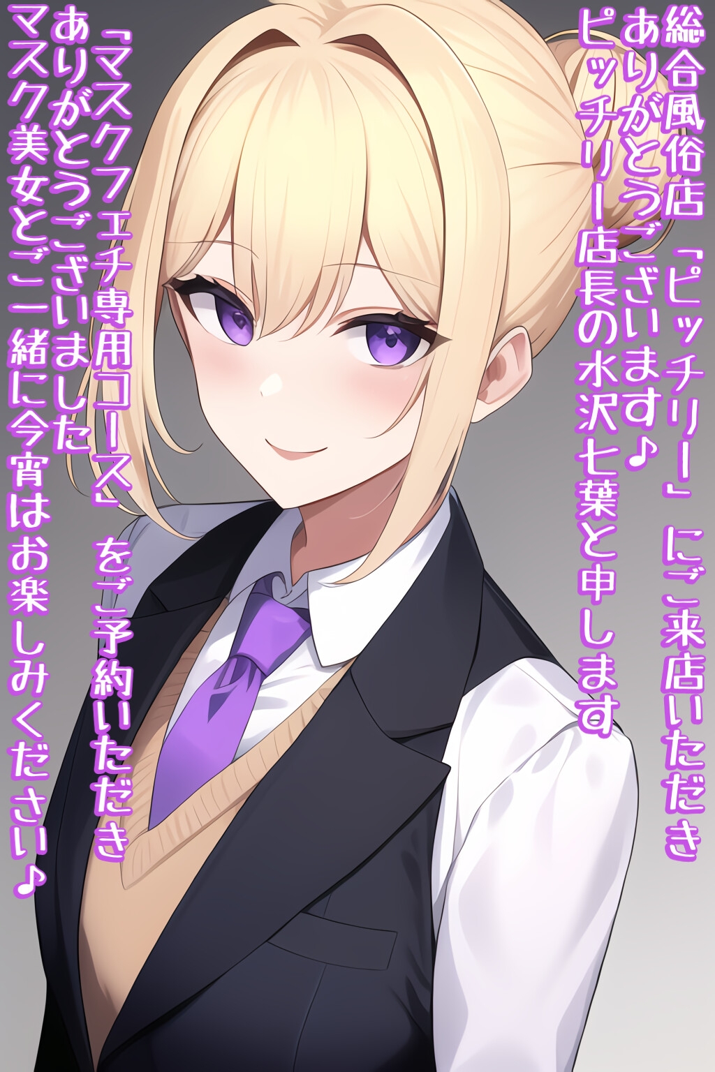 マスク美女風俗～謎多きマスク美女と過ごした甘い一夜～