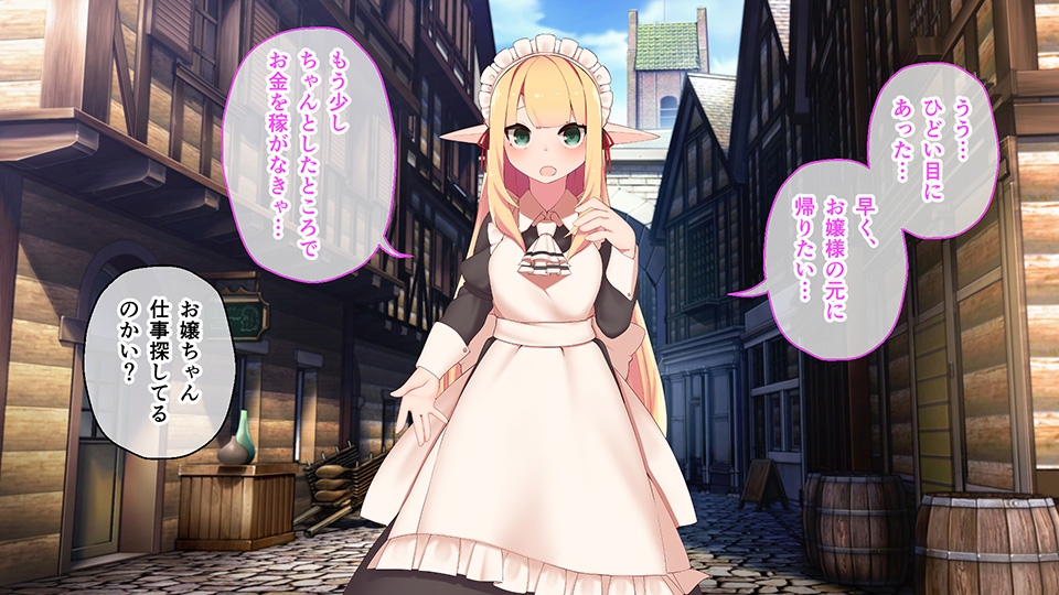 迷子のメイドエルフ狩り ～捕まったら姦落交配～ 総集編