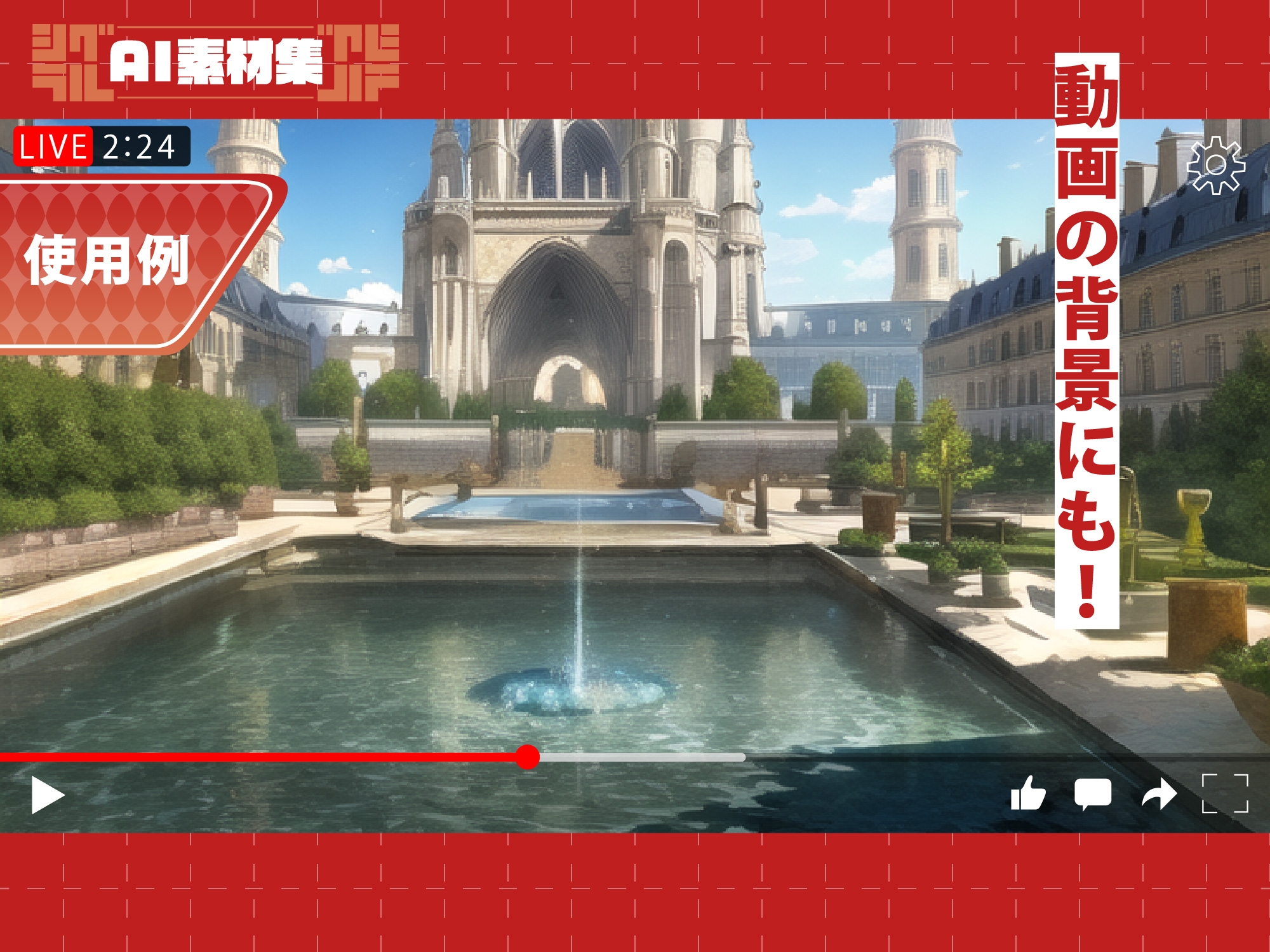 シグラルAI素材集『幻想世界背景編』