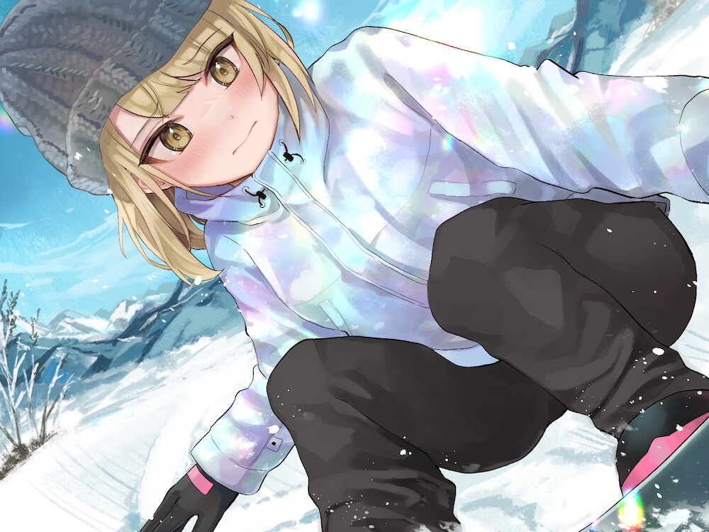 スノボーお漏らしパニック!