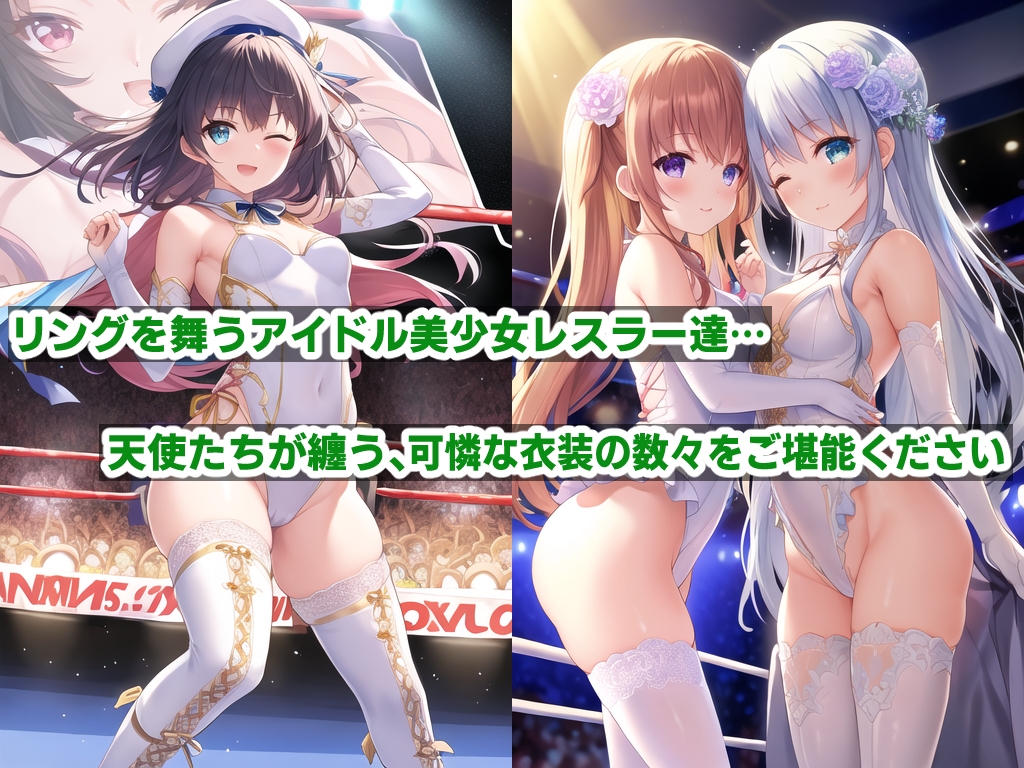 AIアイドル美少女プロレスラーCG集 Vol.3