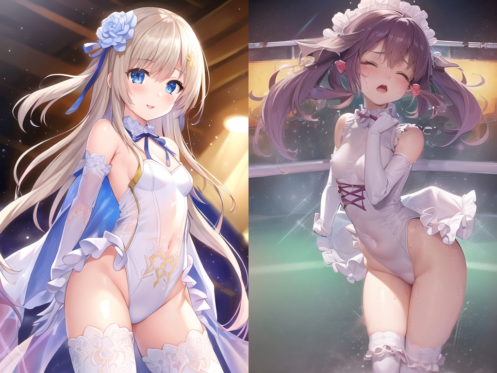 AIアイドル美少女プロレスラーCG集 Vol.3