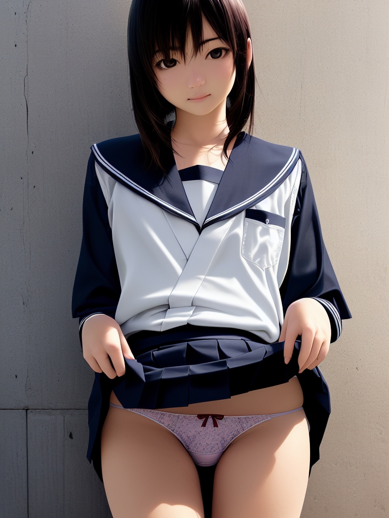 スカートめくってと頼んでみた2