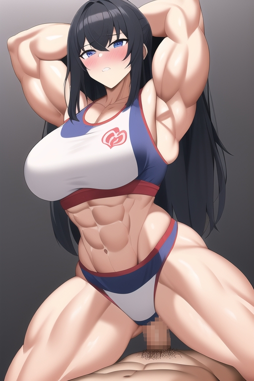 敗北筋肉ガール