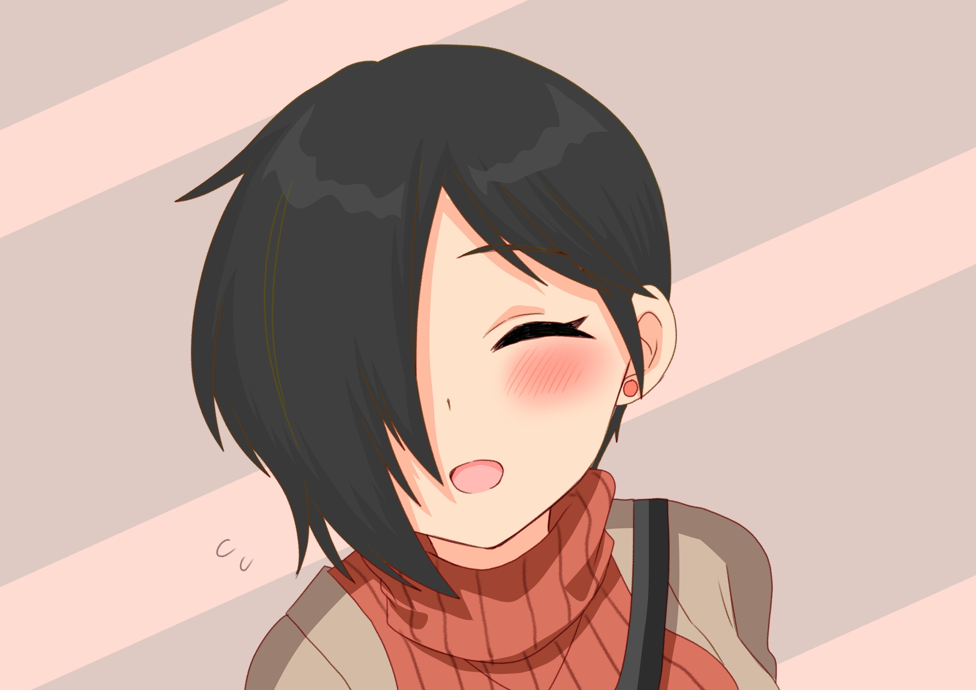 内気な彼女とらぶらぶえっち
