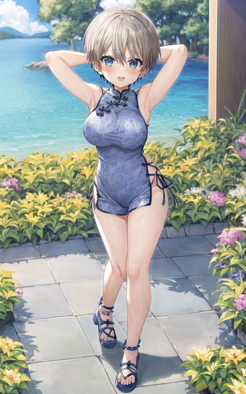 宇〇花 こだわりのチャイナドレス CG集