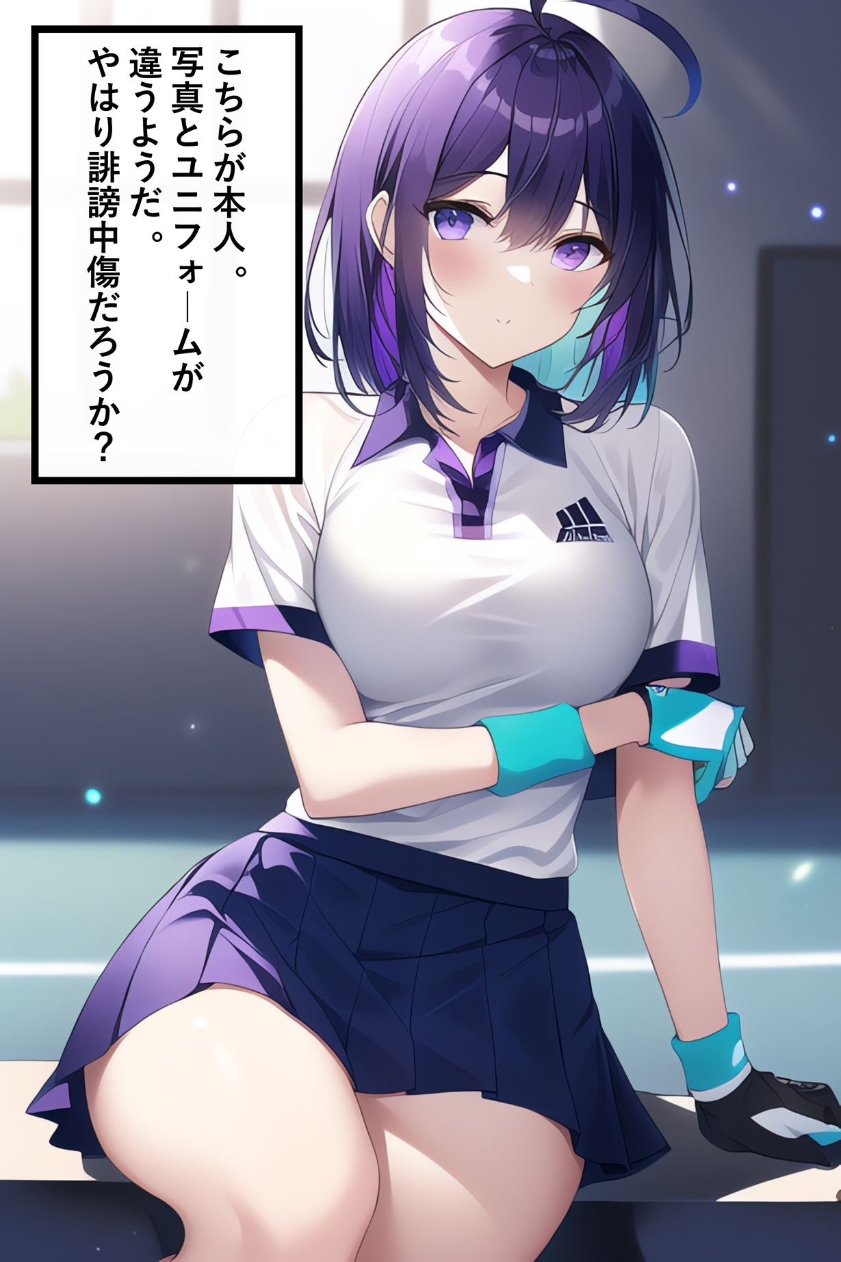 スポーツウェアメーカーの一人娘は広告塔なのにテニサー所属ヤリマンクソビッチ