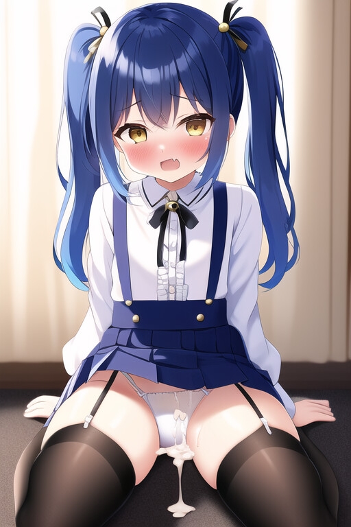 メスガキガーターベルトにぶっかけ