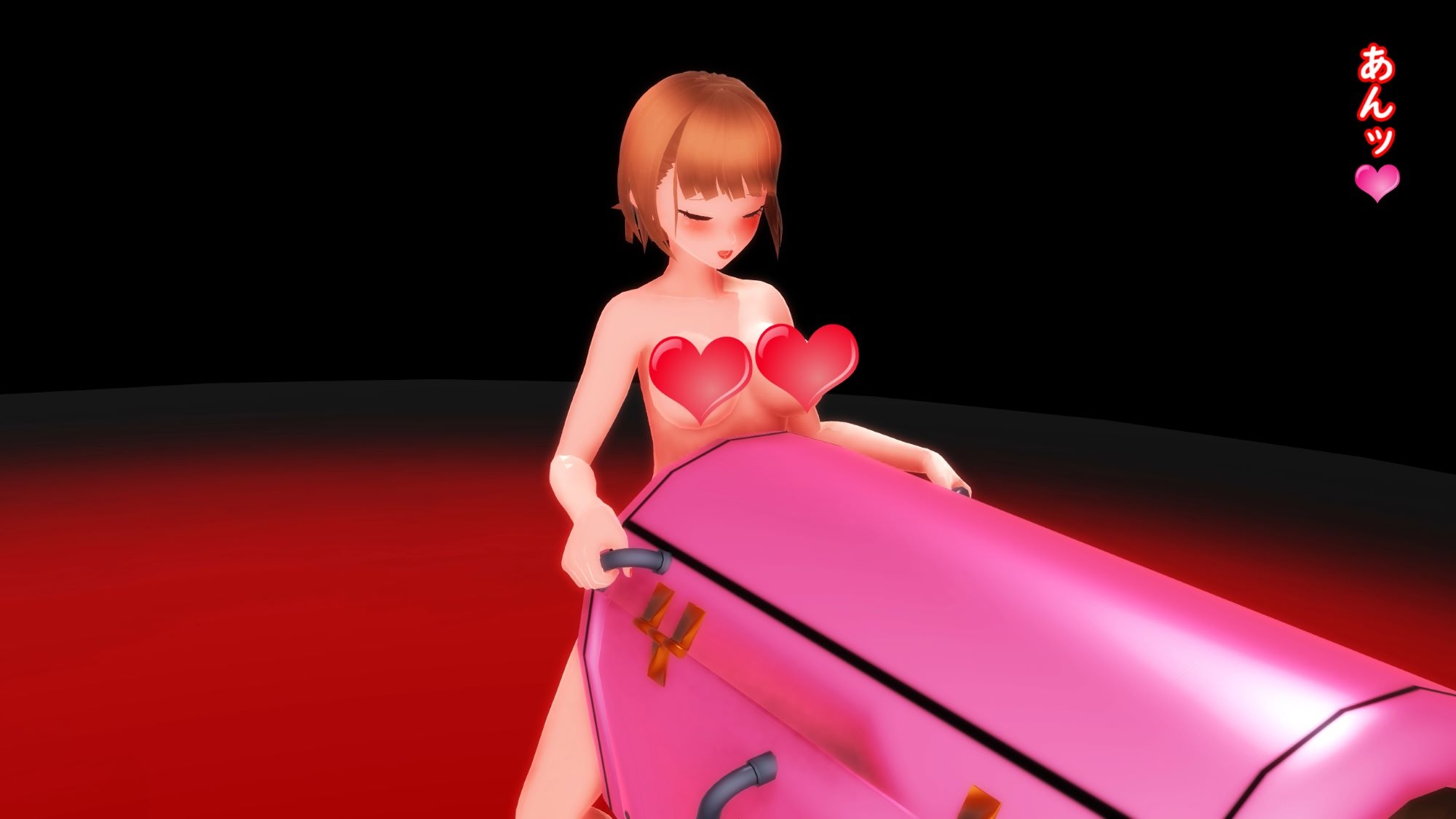 【ふたなり淫語】チンプラガールズの腰ヘコ擬牝台オナニー(応援版)