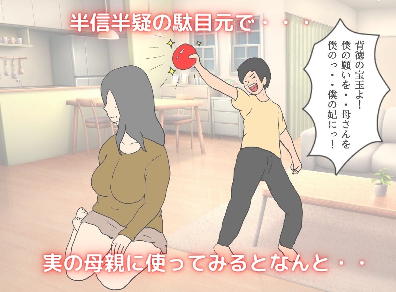 異世界の力で母親を妻にして妊娠させた話