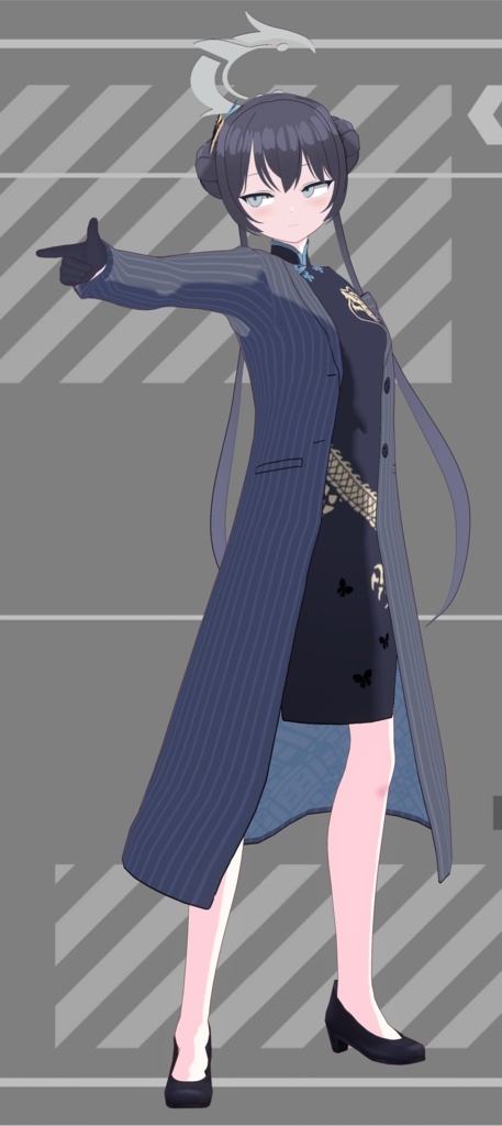 【VRM 同人作品】ブルアカ キサキ