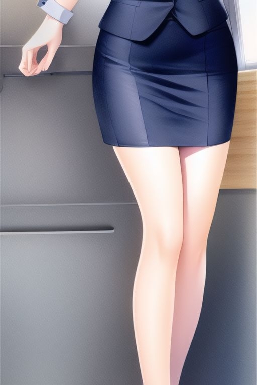 ミニタイトOL美脚盗撮写真集～働く女の美しい脚は疲れた男たちのオカズにされる～