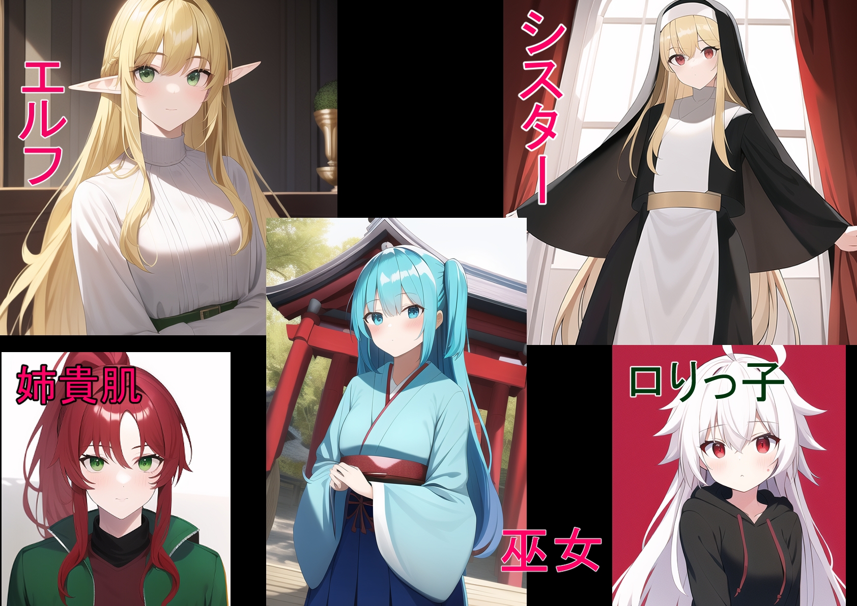 AI堂作品セット・寝取り魔法少女・NPC姦