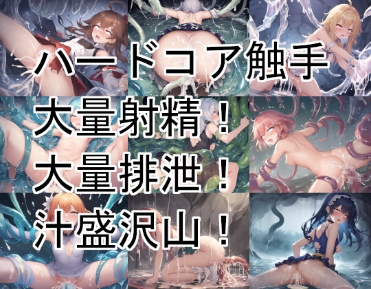 ハードコア触手 大量射精!大量排泄!汁盛沢山!