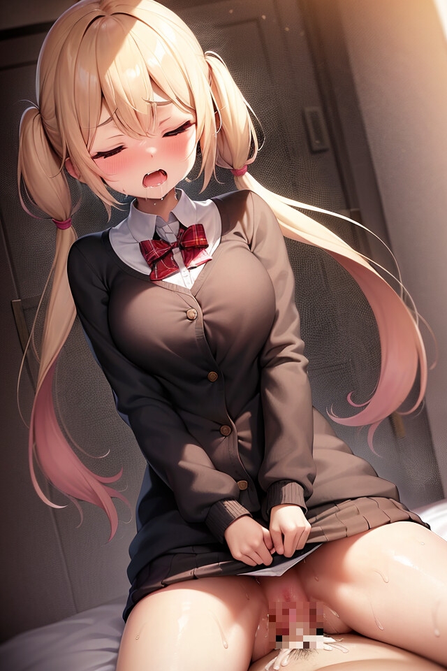 全裸002-25次元金髪ツインテールセック〇あへ約102枚