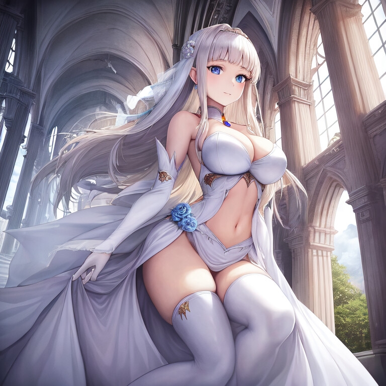 エミリアのerotic portrait