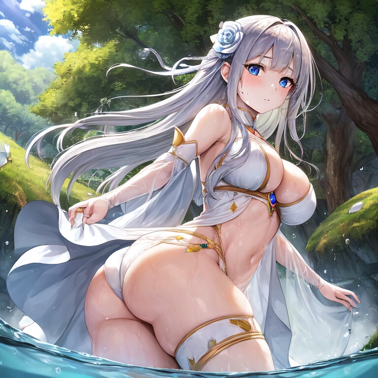 エミリアのerotic portrait