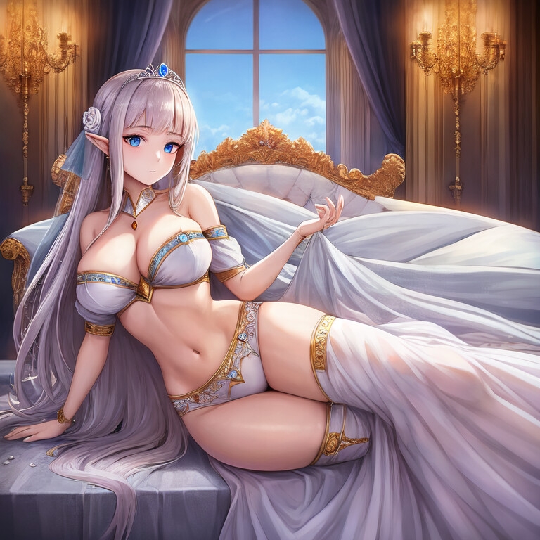 エミリアのerotic portrait