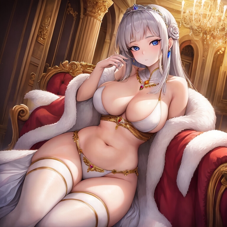 エミリアのerotic portrait