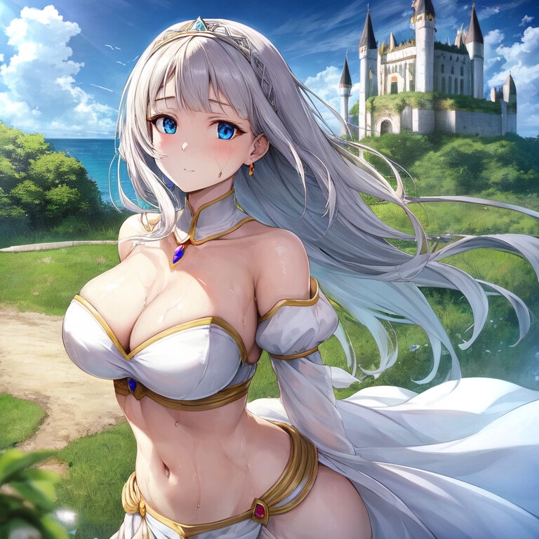 エミリアのerotic portrait