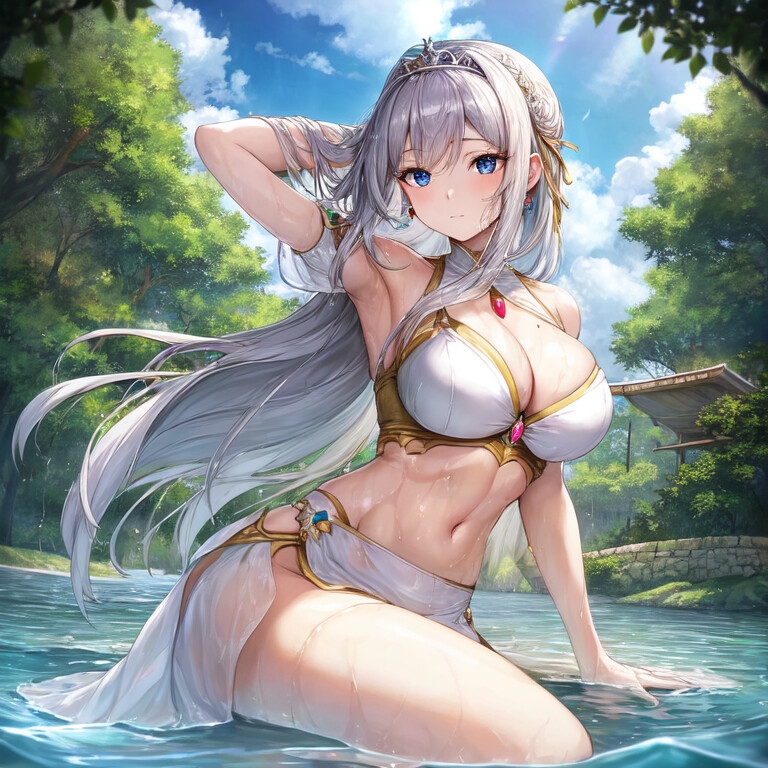 エミリアのerotic portrait