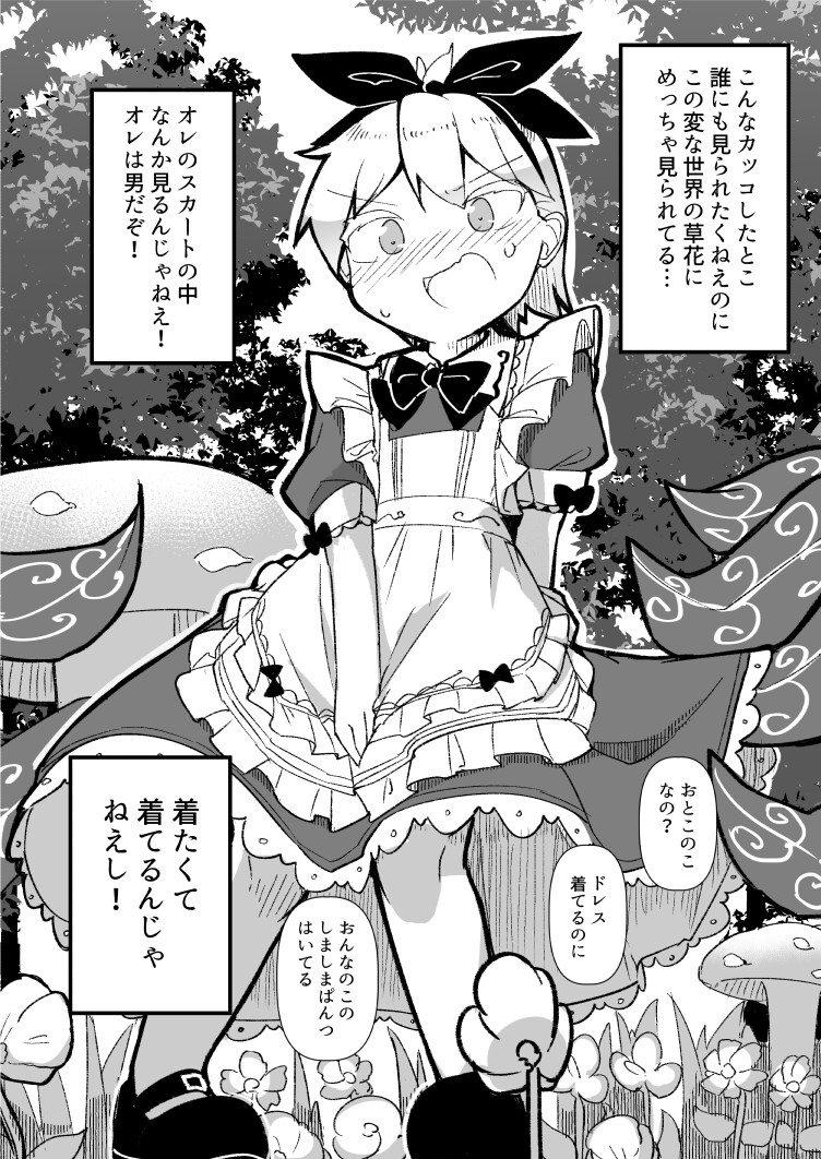 不思議の国に来てしまったアリスくん