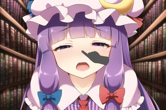 東方鼻炎指～a strange finger tickling noses～ part2 (パチュリー・ノーレッジさん編)