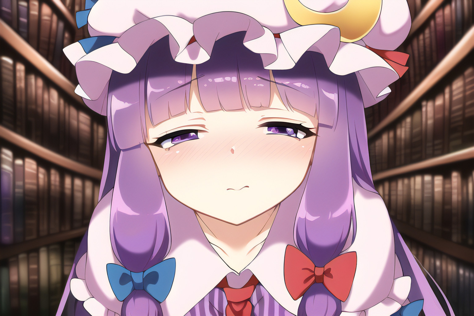 東方鼻炎指～a strange finger tickling noses～ part2 (パチュリー・ノーレッジさん編)