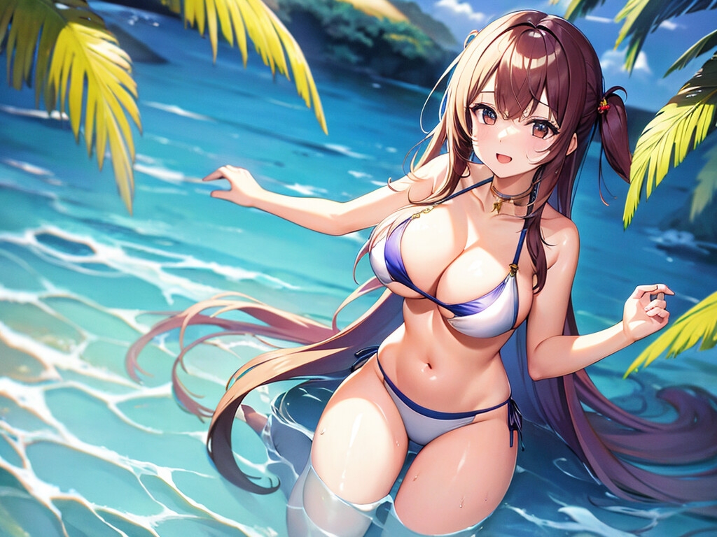 南国水着少女40枚!