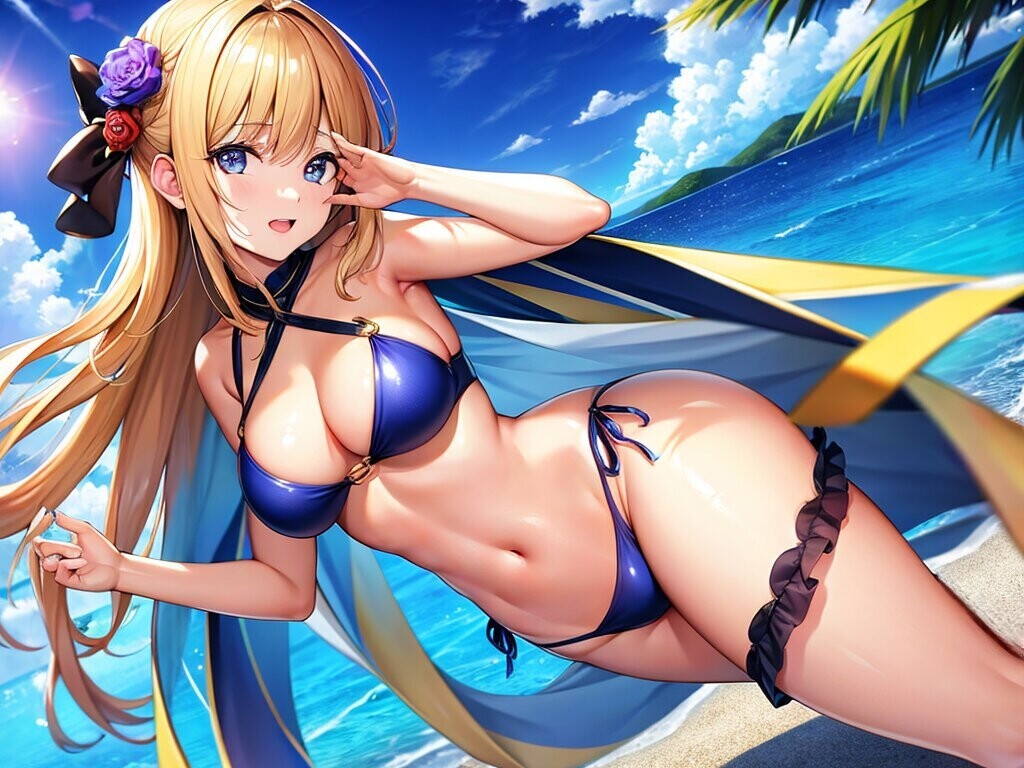 南国水着少女40枚!