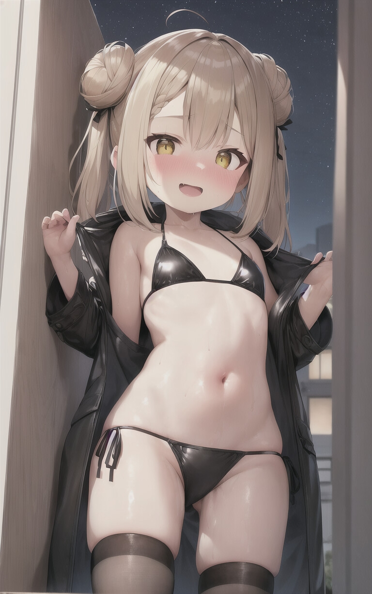 彼女はただ私に彼女の新しい服を見てほしいだけです