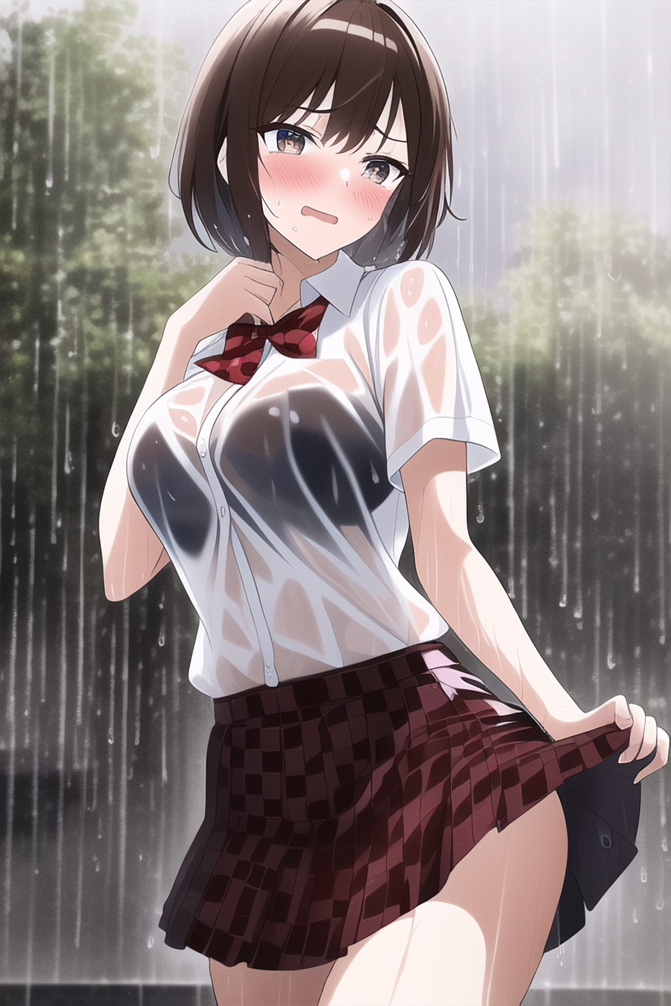 濡れ透け少女前線 〜制服ワイシャツ編〜