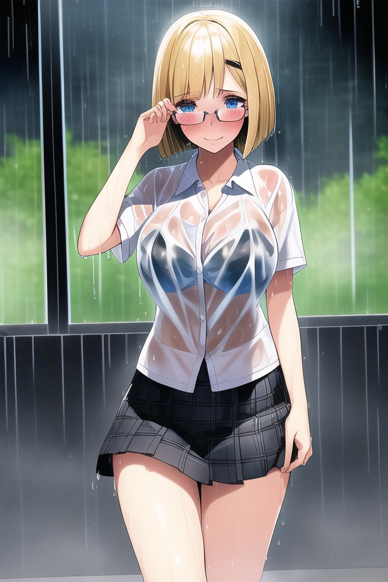 濡れ透け少女前線 〜制服ワイシャツ編〜