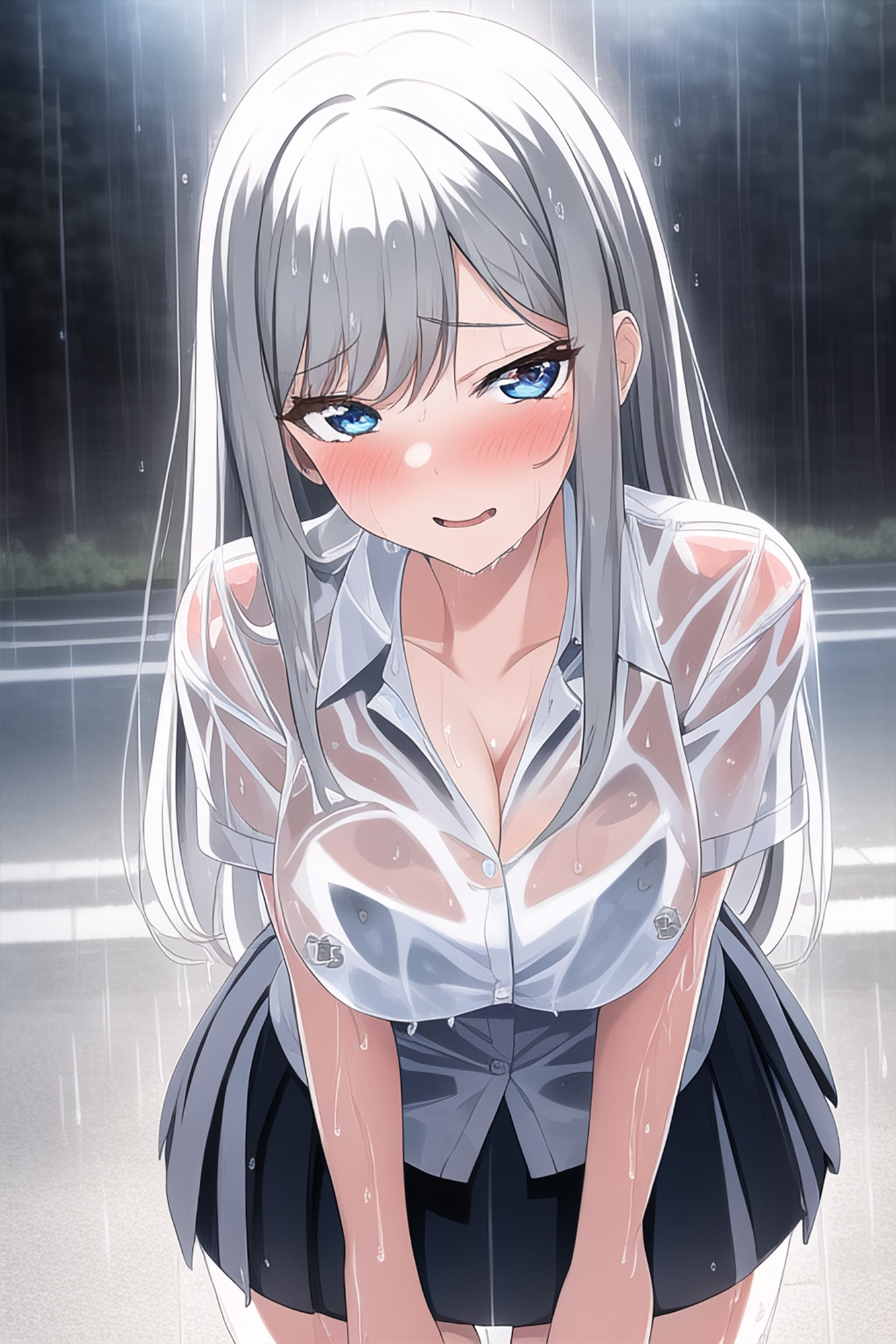 濡れ透け少女前線 〜制服ワイシャツ編〜