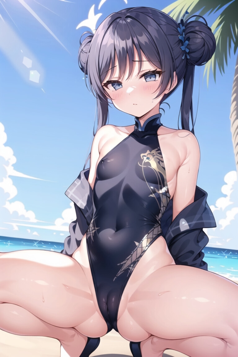 キサキ!水着と妊婦CG