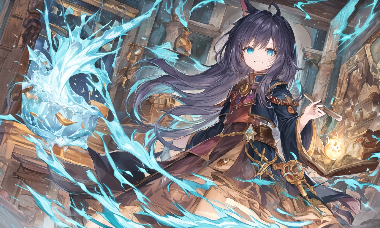 【1000枚が100円】ファンタジー世界で可愛くお仕事!