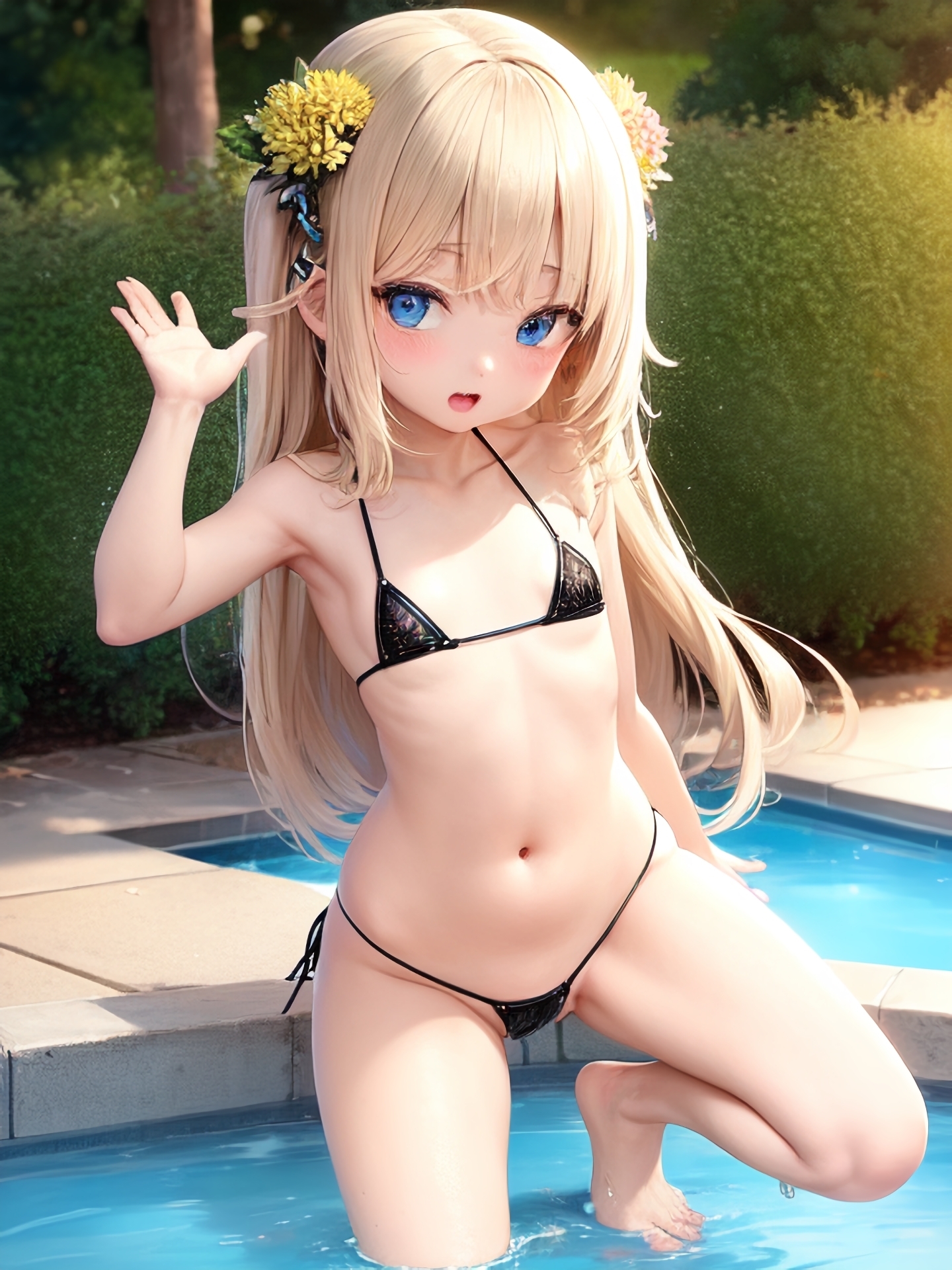 ロリペド秘密の撮影会 マイクロビキニ