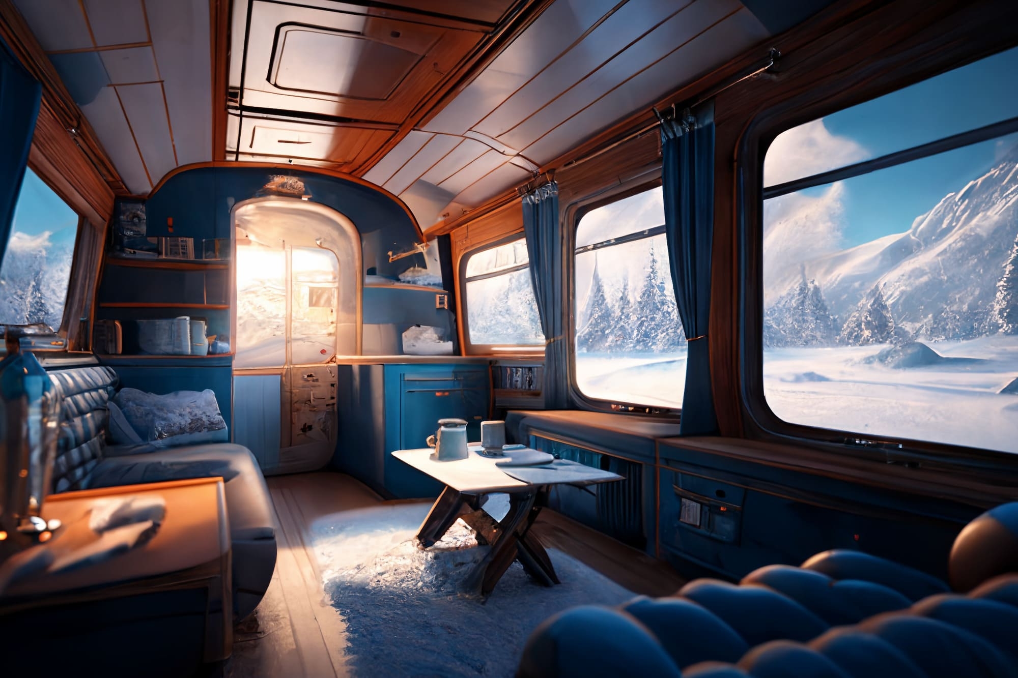 【超リアルな雪国系の背景】著作権フリーの高解像度画像(100枚)