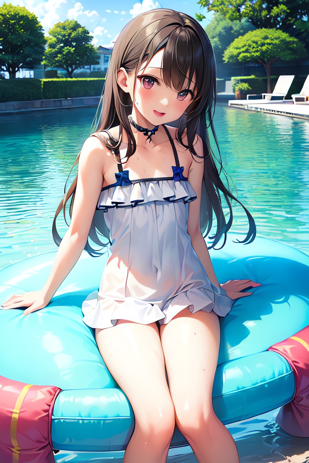 健全可憐な水着少女