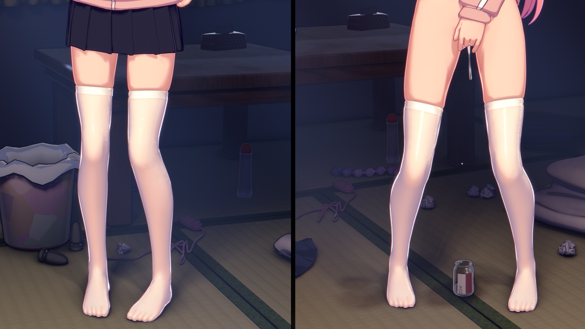 ギター少女の一人エッチ