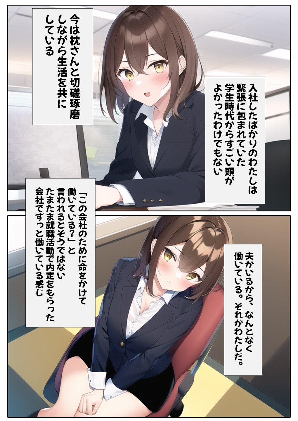 【催眠感情】第二話 嫌いなあいつの嫁を寝取る洗脳アプリ 姉妹3P編