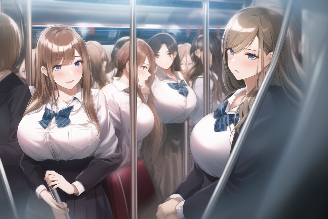 透明人間になった俺が全裸巨乳美女達が居る女風呂でエッチ無双する話